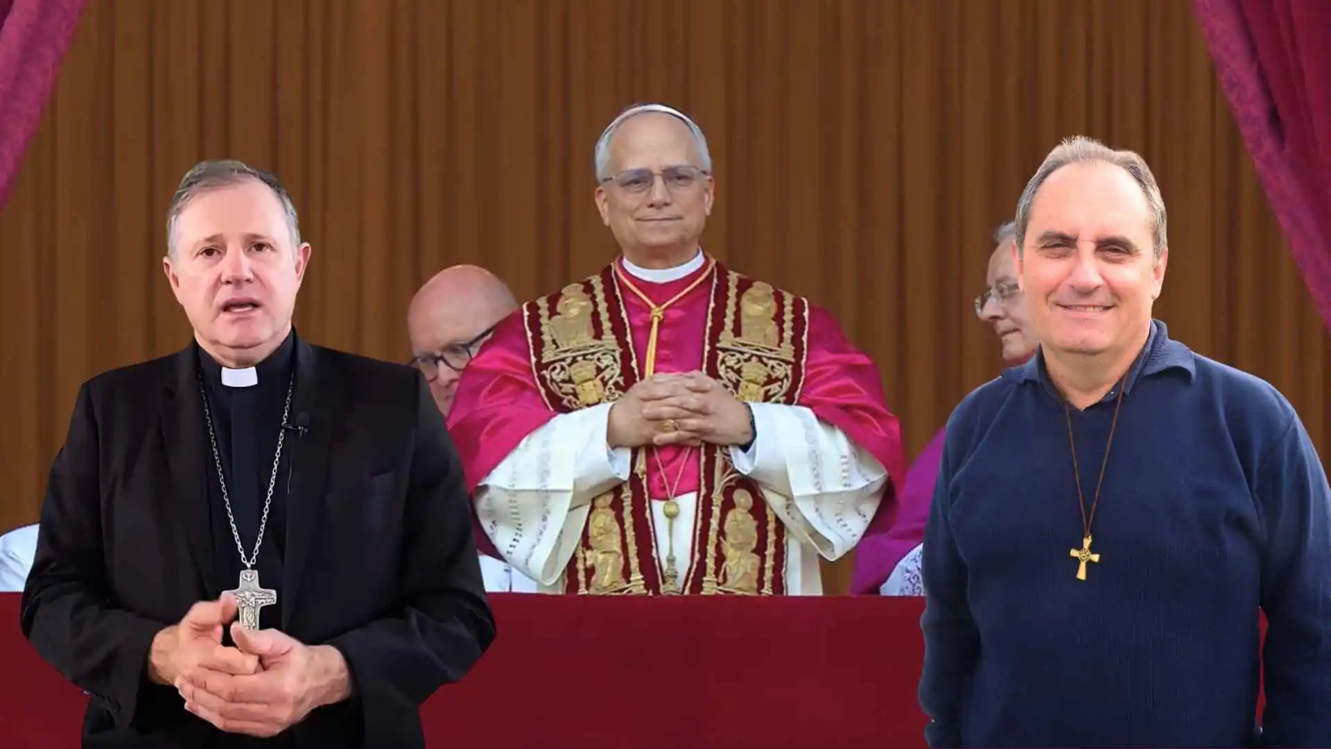 Dom Cleocir e Padre Milton celebram eleição do Papa Leão XIV