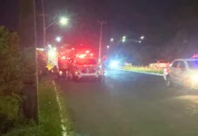 Homem morre e policial fica ferida após atropelamento duplo