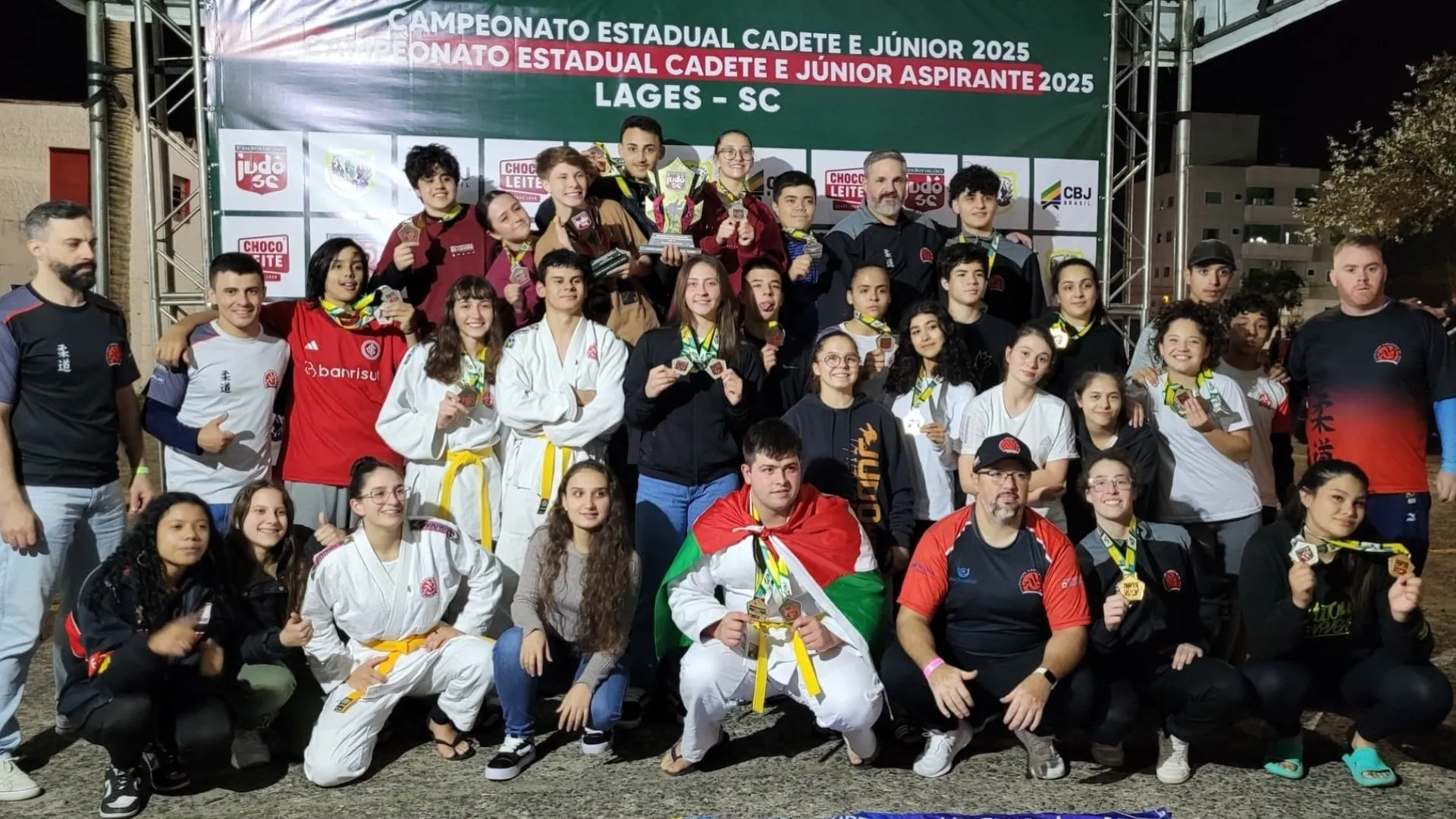 AVJ de Videira conquista título geral no Campeonato Estadual de Judô