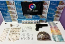 Operação policial prende 10 pessoas por tráfico em Salto Veloso