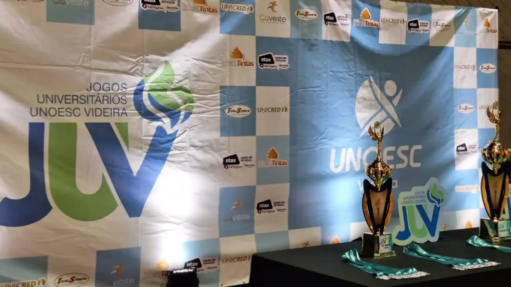 Jogos Universitários da Unoesc movimentam Medalhão em Videira