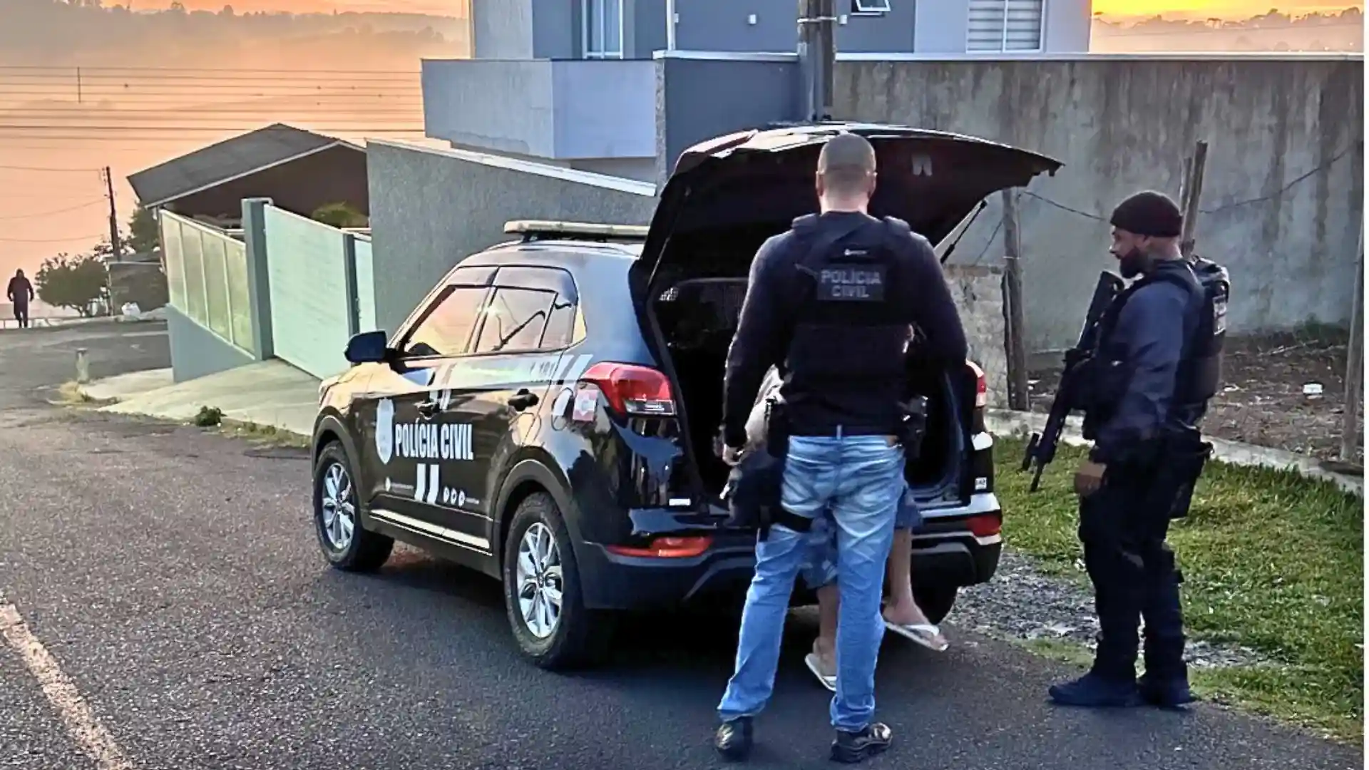 Polícia Civil prende suspeitos de tentativa de homicídio em Caçador