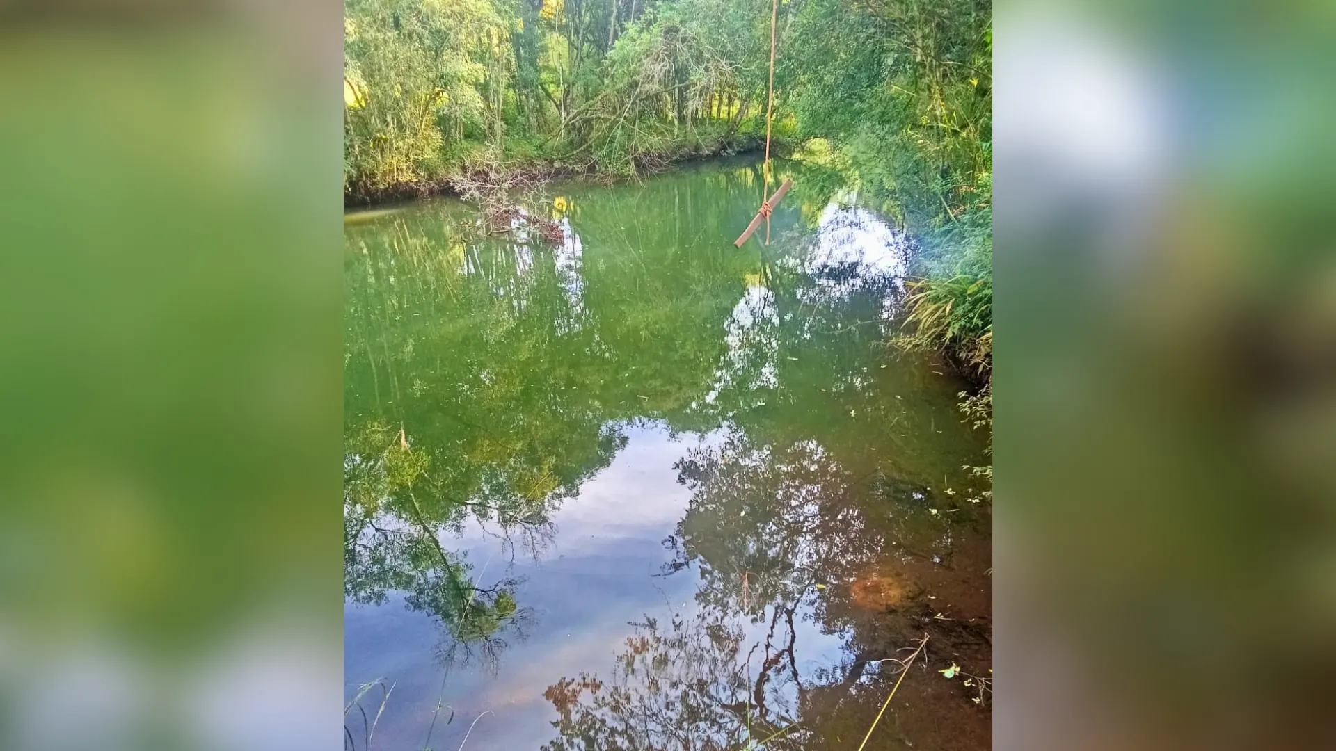 Polícia investiga crime ambiental em rio de Macieira