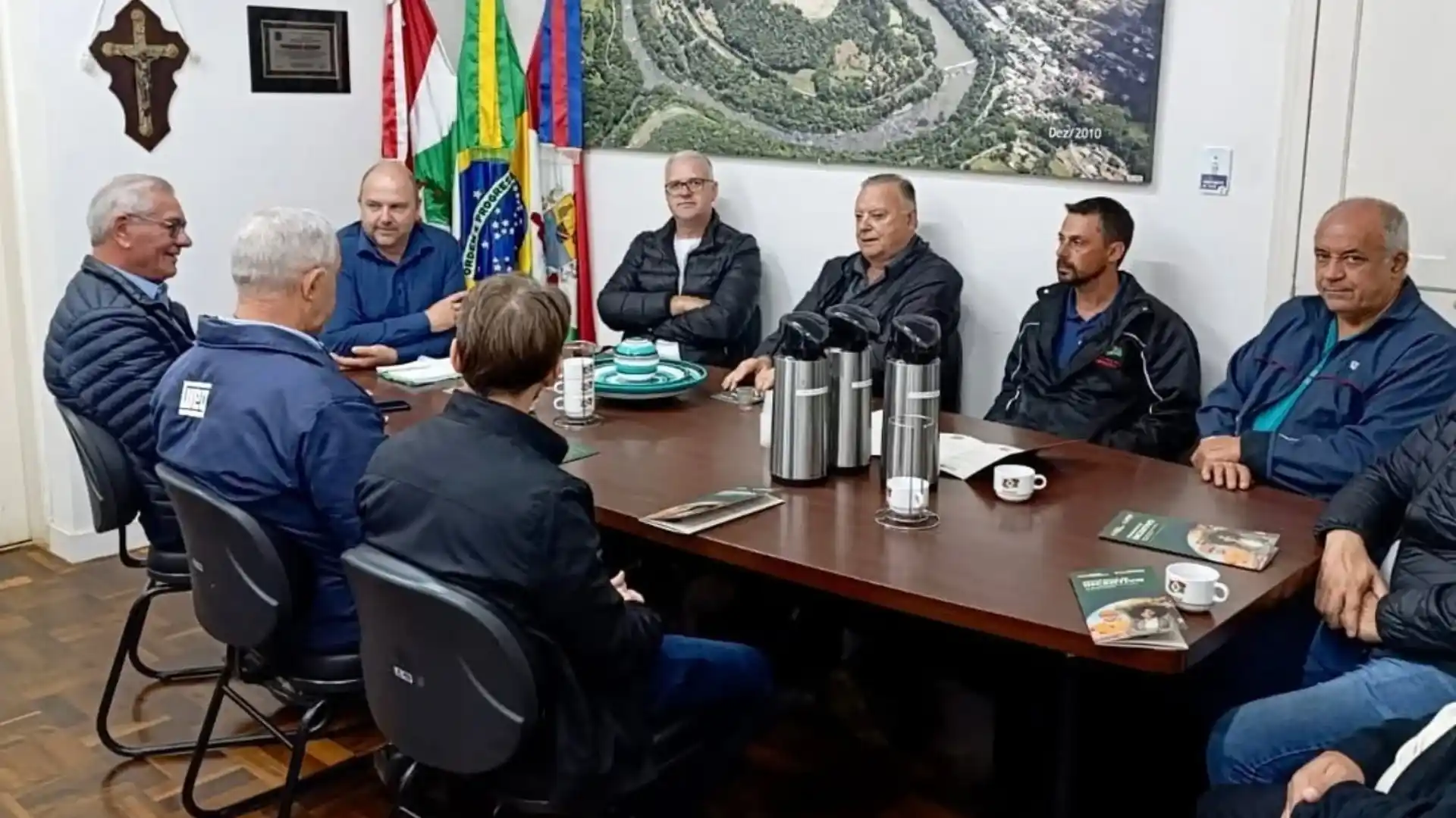 Secretário Silvio Dreveck visita Tangará e ouve lideranças
