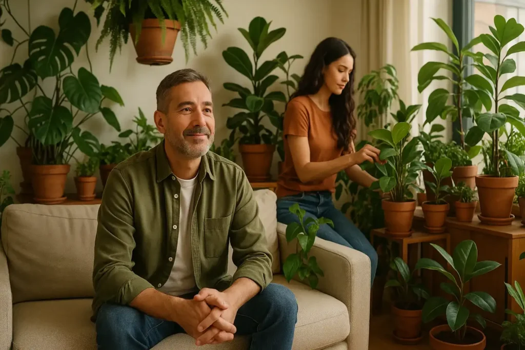 Ter muitas plantas em casa pode revelar mais sobre você do que imagina