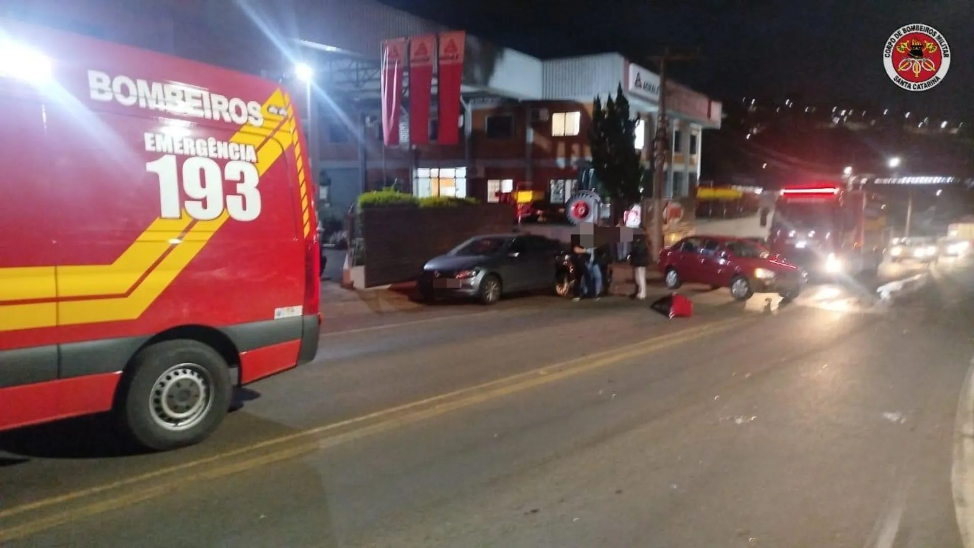 Motociclista sofre amputação após acidente em Tangará