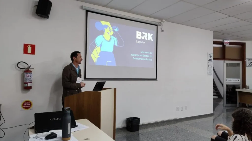 BRK destaca avanços no saneamento em Caçador