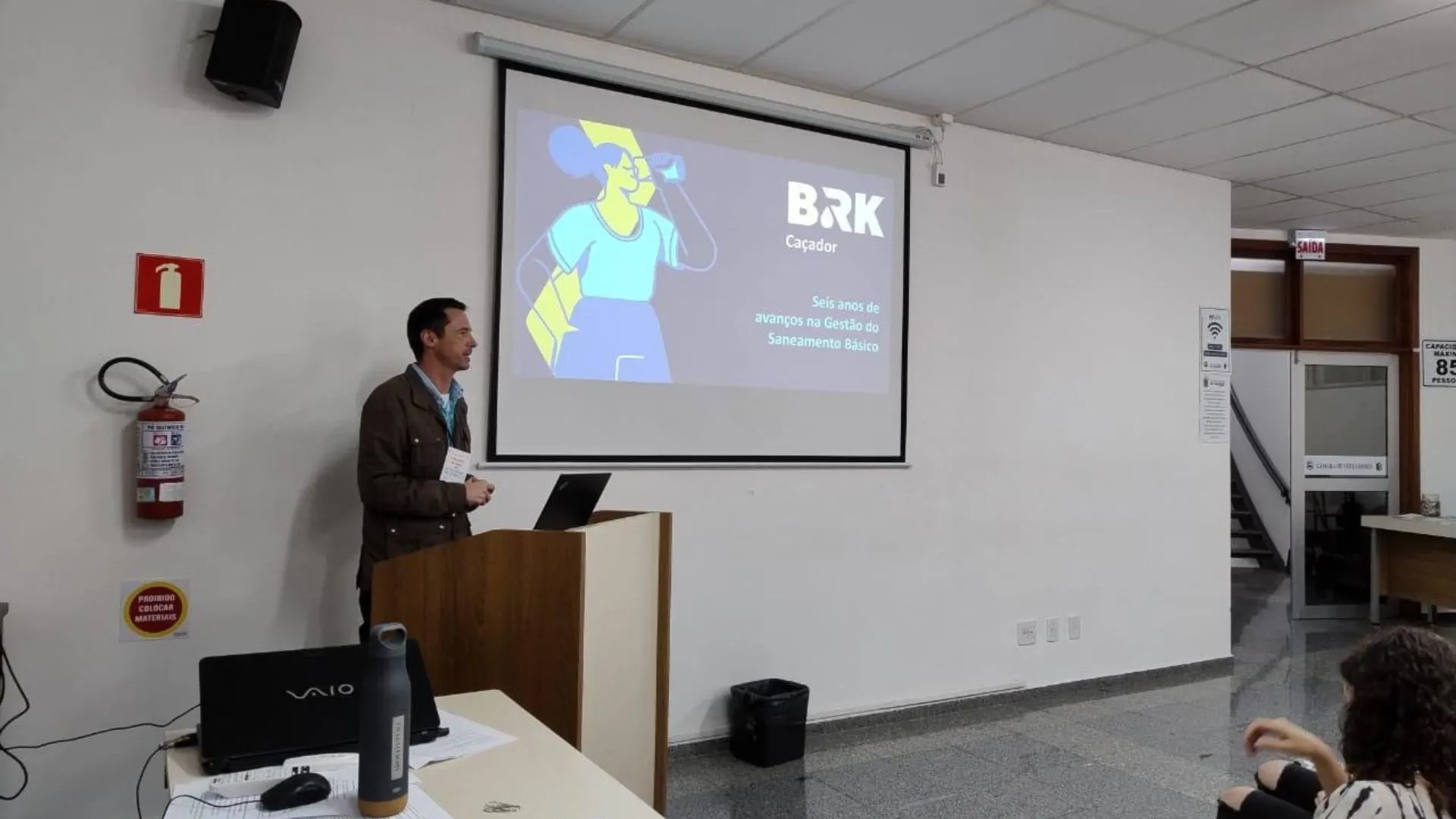 BRK destaca avanços no saneamento em Caçador
