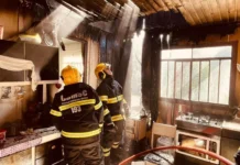 Incêndios com fogões e lareiras aumentam 150% no inverno, alerta Bombeiros de SC