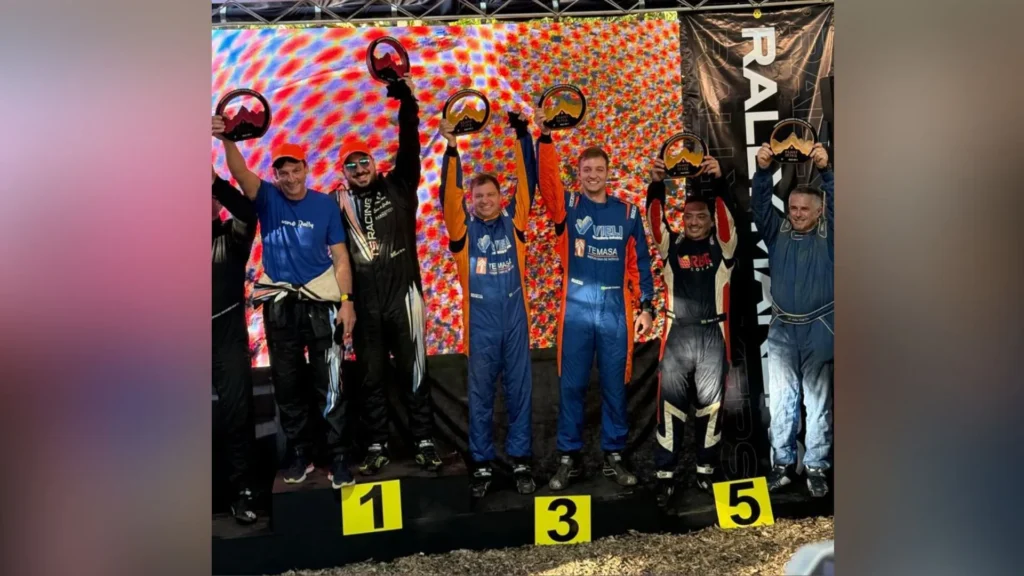 Caçadorense conquista pódio no Rally Minas Brasil