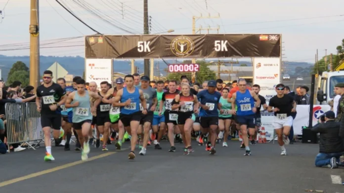 Corrida da PM movimenta Caçador com mais de 400 inscritos