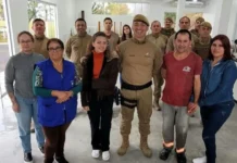 15º BPM realiza despedida para ex-apenado que trabalhou no Batalhão