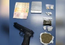 Drogas e simulacro de pistola são apreendidos no bairro Martello