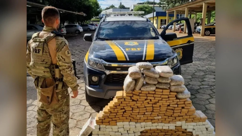 PRF apreende mais de 660 kg de drogas em apenas dois dias