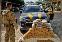 PRF apreende mais de 660 kg de drogas em apenas dois dias