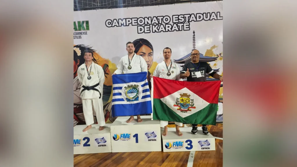 Karate de Tangará é destaque em competição em Capinzal