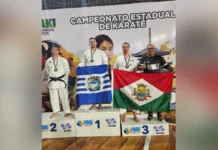 Karate de Tangará é destaque em competição em Capinzal