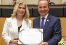 Jorginho Mello confirma Luciane Ceretta como secretária de Educação