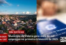 RBV Notícias Videira – 09/05/2025 – Edição 1288