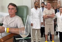 Bolsonaro deixa o hospital após 21 dias internado