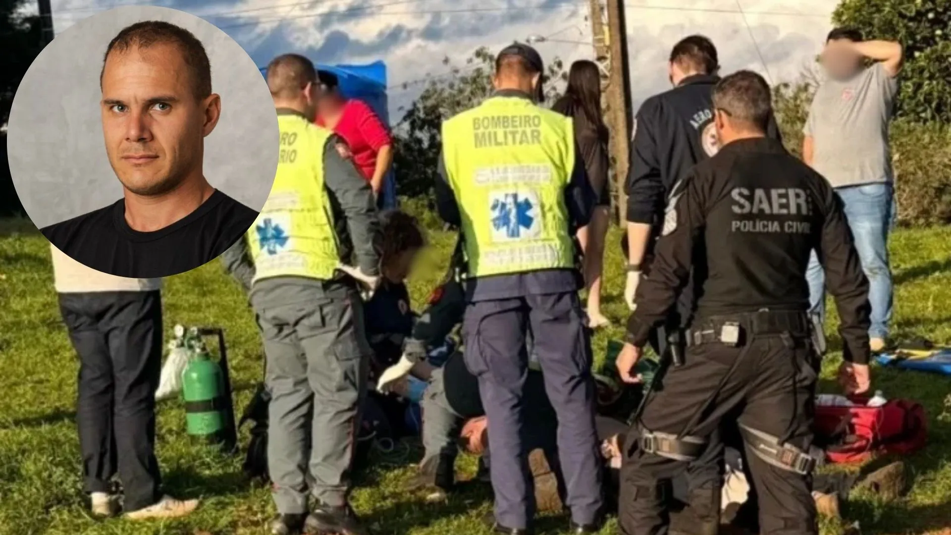 Homem morre após choque elétrico durante poda de árvore no Oeste