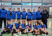 Napoli Caçador inicia disputa do Estadual de Vôlei Sub-15