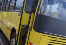Ônibus escolar irregular é apreendido em Videira