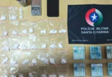 Homem é preso por tráfico de drogas em Arroio Trinta