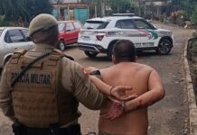 Autor de homicídio é preso poucas horas após o crime