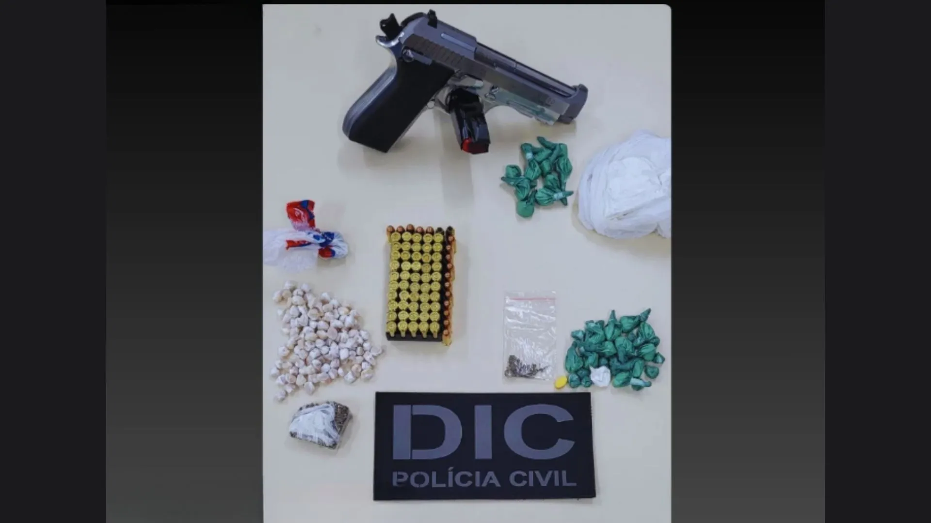 Polícia Civil apreende drogas e veículos em ação contra o tráfico em Videira