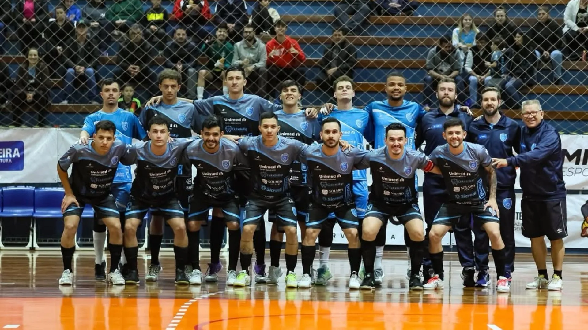 Videira Futsal Unimed empata com Marcílio Dias na Copa Santa Catarina após jogo equilibrado