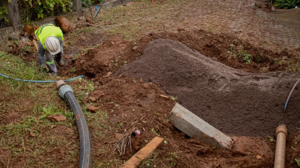 Obras das novas adutoras avançam em Videira com foco em áreas críticas