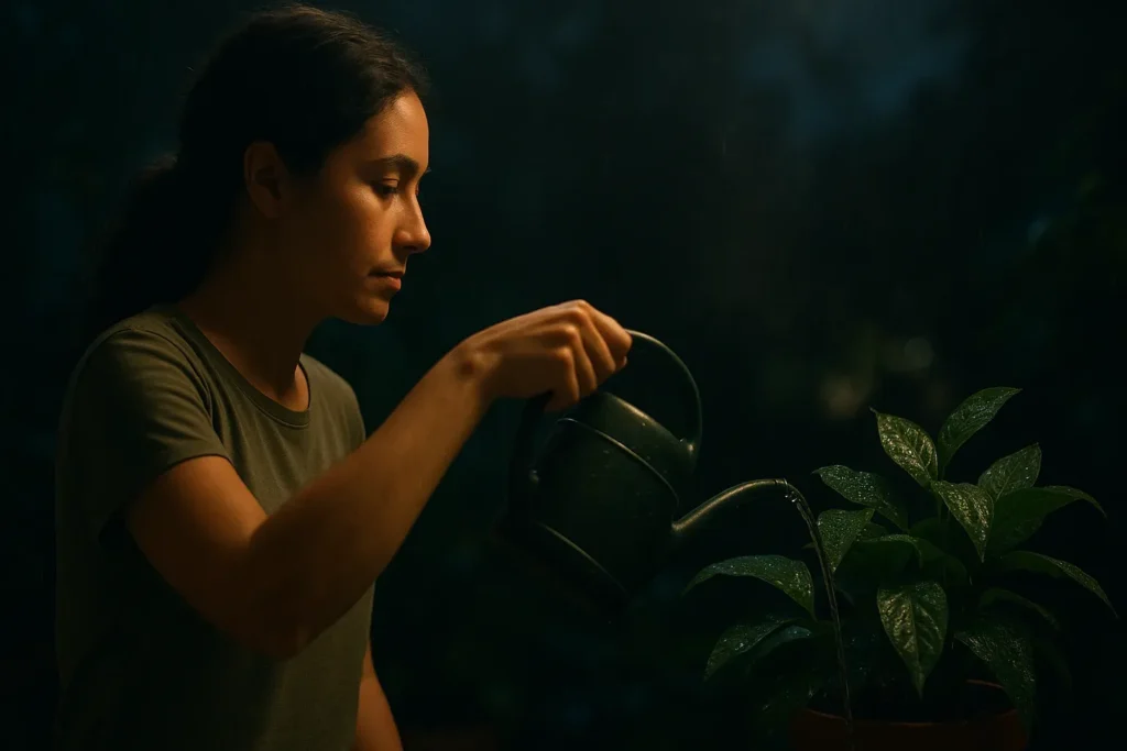 Chá de casca de banana para plantas como fazer