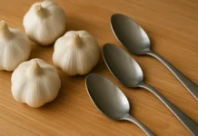 Cheiro de alho nas mãos: saiba se o truque da colher de inox realmente funciona