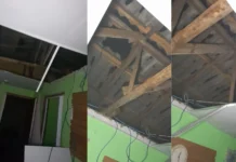 Tempestade com granizo causa destruição no interior de Videira