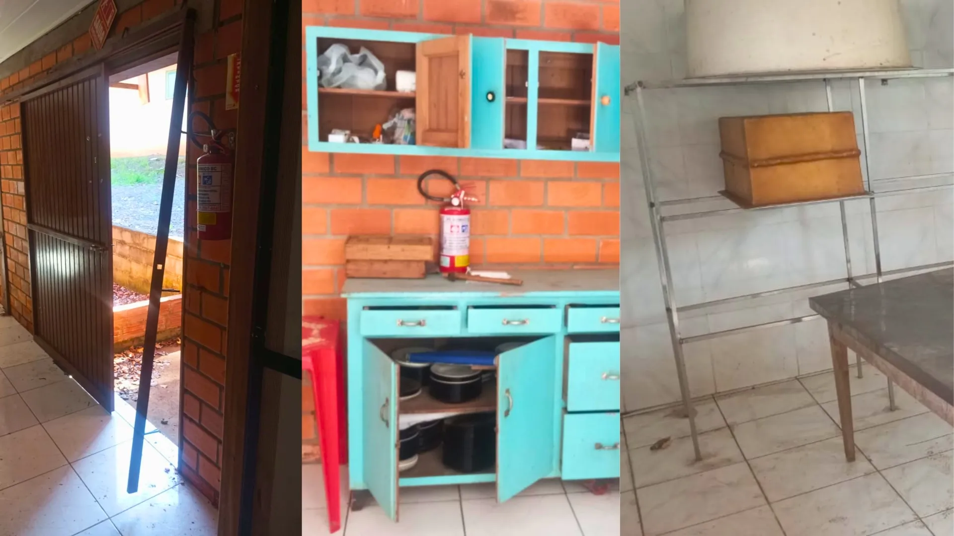 Furto em pavilhão de comunidade em Pinheiro Preto causa prejuízo