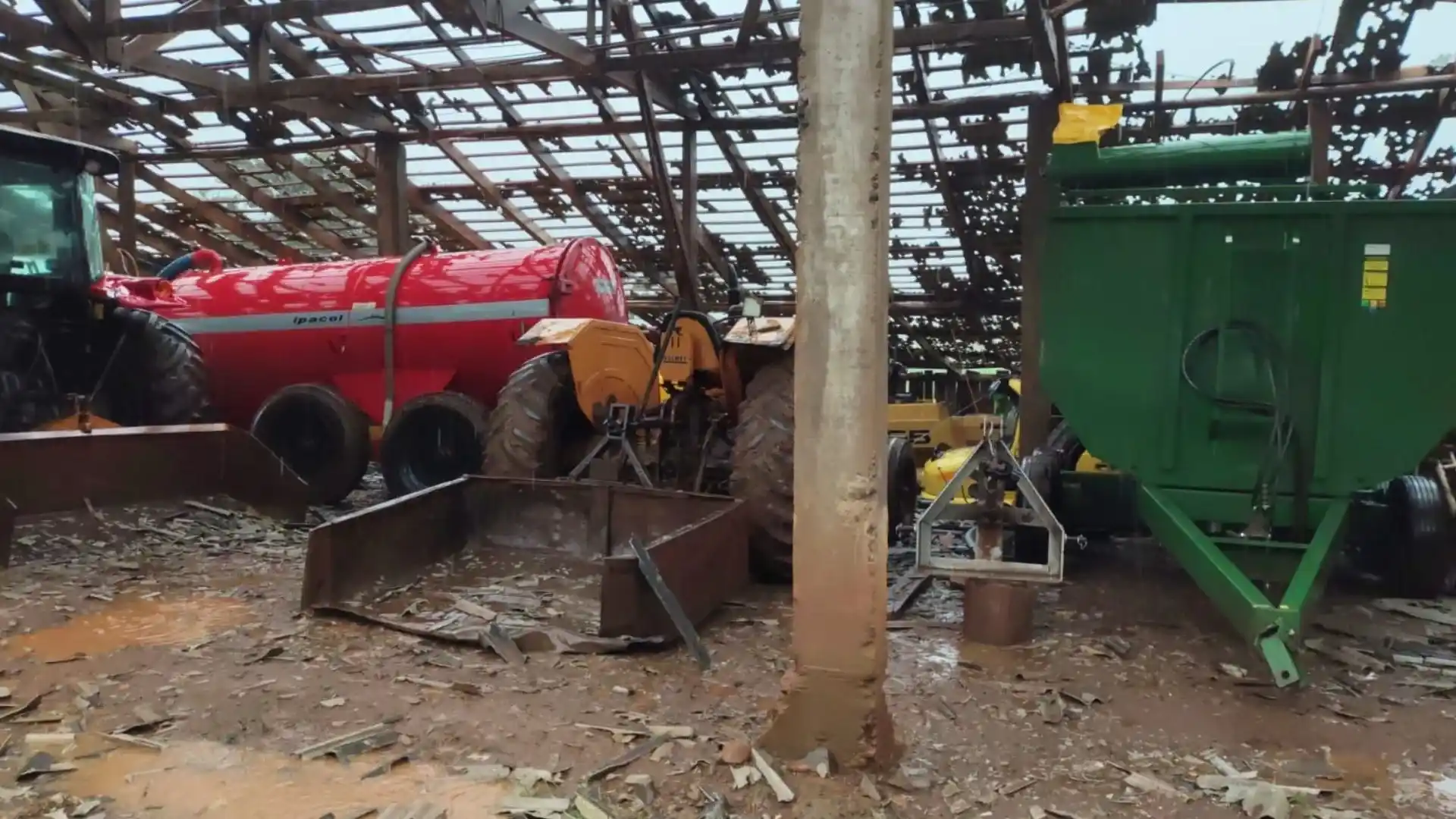 Granizo traz prejuízo ainda incalculável para o agro, diz Epagri 