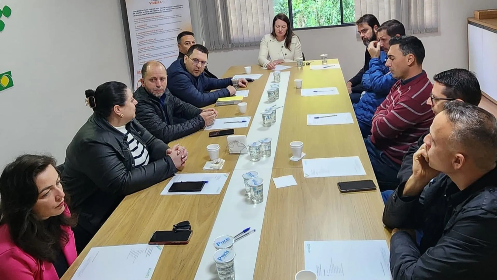 ACIAV reforça apoio à Campanha SOS Videira em reunião de diretoria