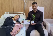 Projeto Bebê Natureza emociona famílias no Hospital Maice