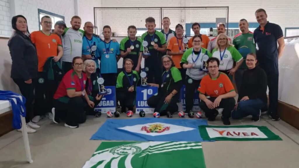 AVEA é vice-campeã no Campeonato Estadual de Bocha Raffa Vollo em Videira