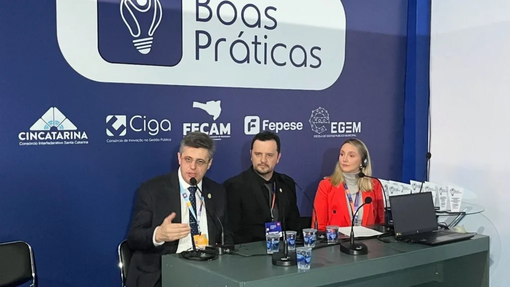 Projeto de Caçador é destaque no Summit Cidades em Florianópolis