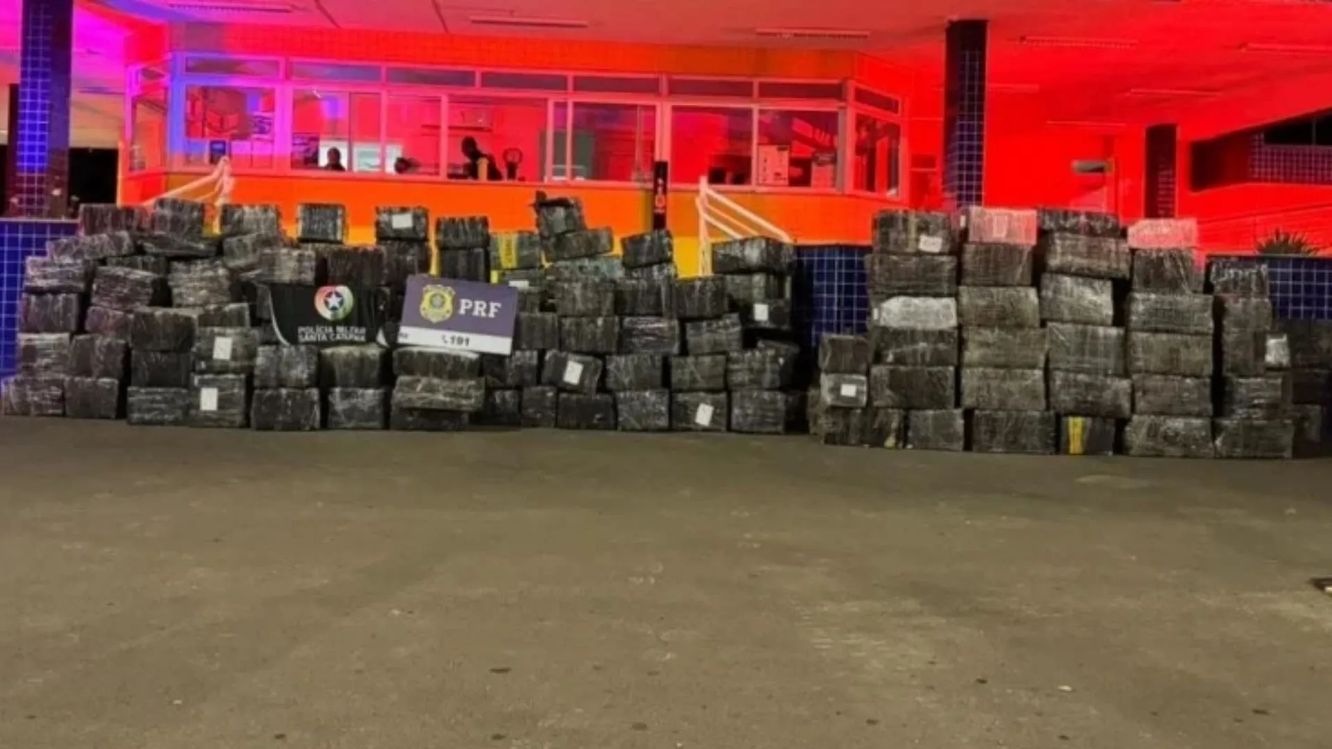 Maior apreensão de maconha do ano em SC acontece em Joaçaba e Campos Novos