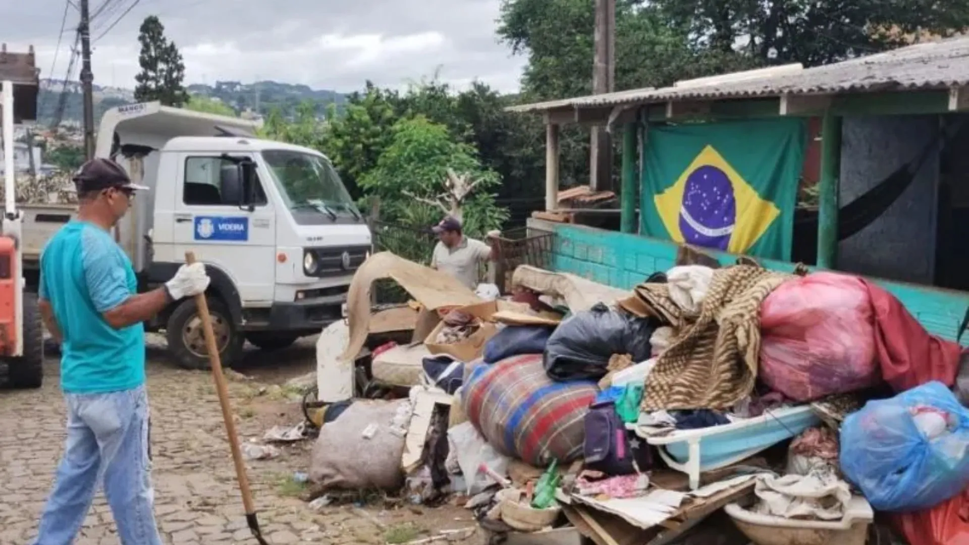 Videira recolhe mais de 680 toneladas de entulhos em cinco meses