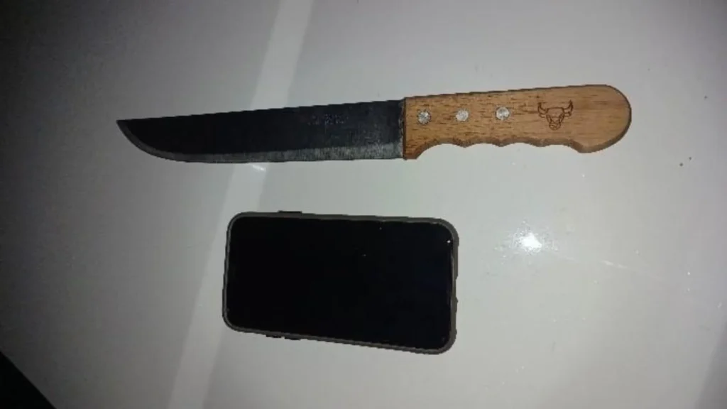 Homem armado com faca é preso após briga em Caçador