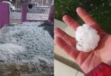 Chuva de granizo causa estragos em cidades do Meio Oeste