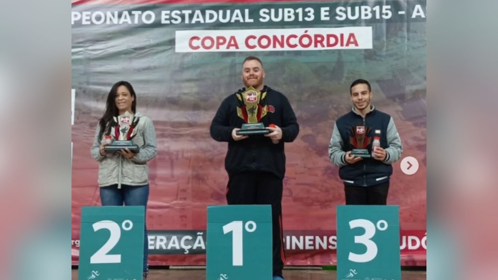 Atletas de Videira são campeões no Judô Estadual em Concórdia