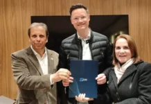 Presidente da CDL Caçador entrega demanda ao secretário da Fazenda