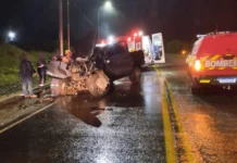 Novo acidente na BR-470 deixa um morto em Curitibanos