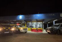 Cães da PRF encontram mais de 500 kg de maconha em pneus de carreta no Oeste de SC