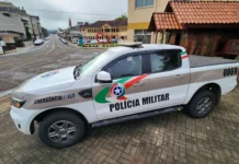 Arroio Trinta reforça patrulhamento rural com chegada de viatura Ranger 4×4